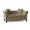 Causeuse Chesterfield à accoudoirs roulés de 66 po Caspar