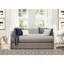 Lit gigogne escamotable en tissu de style moderne moderne