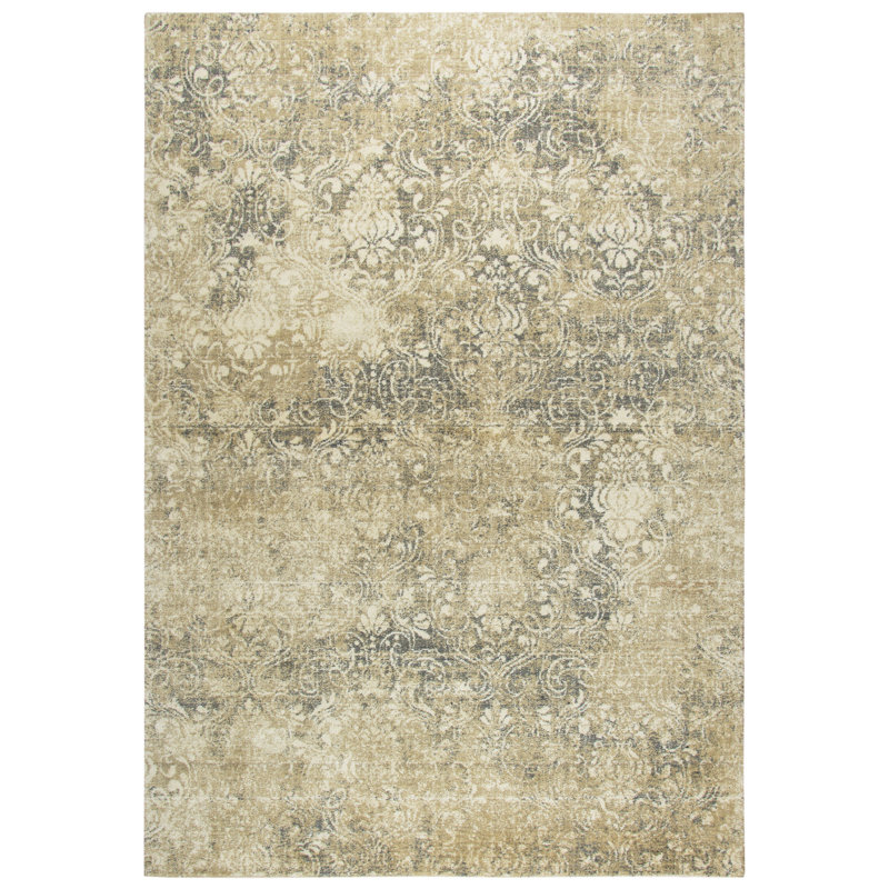 Tapis beige en laine Thora, Rectangle 3 pi x 5 pi