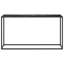 Eunita Glass Top Console Table-61751234-125591555