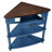 Versatile Small Triangle Corner Table with Sturdy Construction and Practical Design