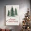 «Frostlit Snow Blessing» - Toile tendue avec châssis de qualité supérieure-1387777697