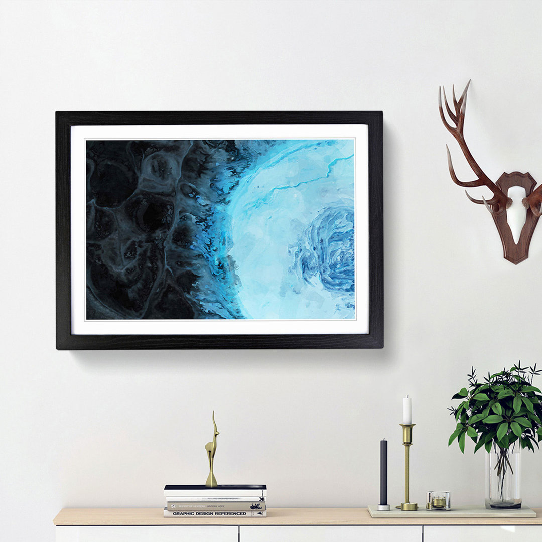 Deep Asleep in Abstract - Picture Frame Graphic Art Print