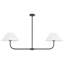 Luminaire suspendu pour îlot de cuisine 2 lumières Kelsey-501084882