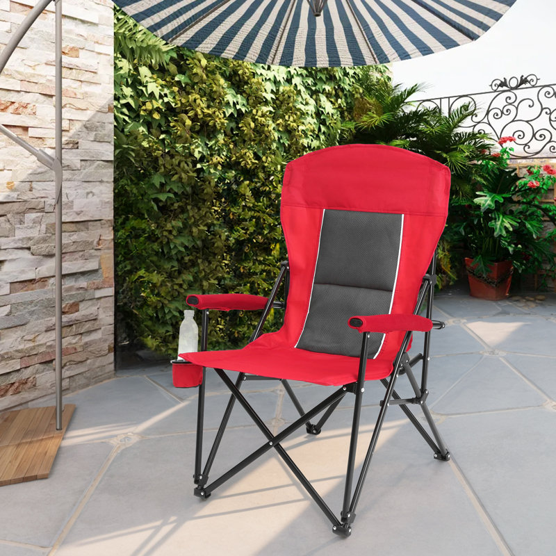 Folding Camping Chair, Red