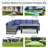 Naresa 5 - Person Patio Conversation Set with Cushions-790704056