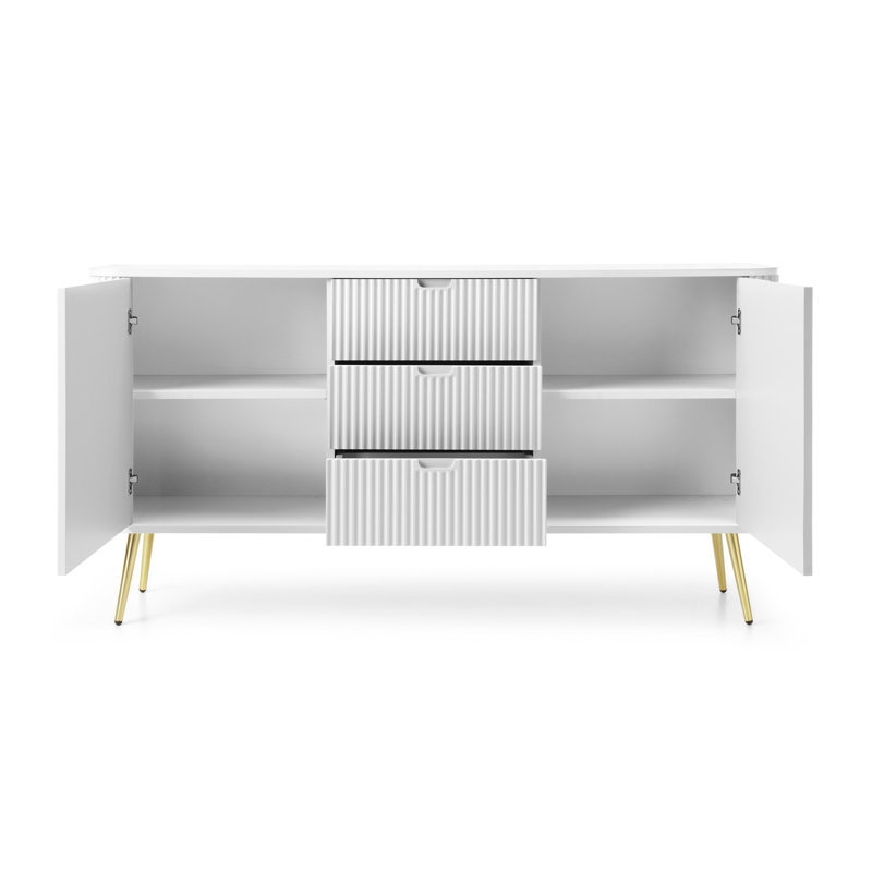 Almand 168cm Sideboard, White