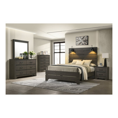 Junipe Brown 6-Drawer Dresser
