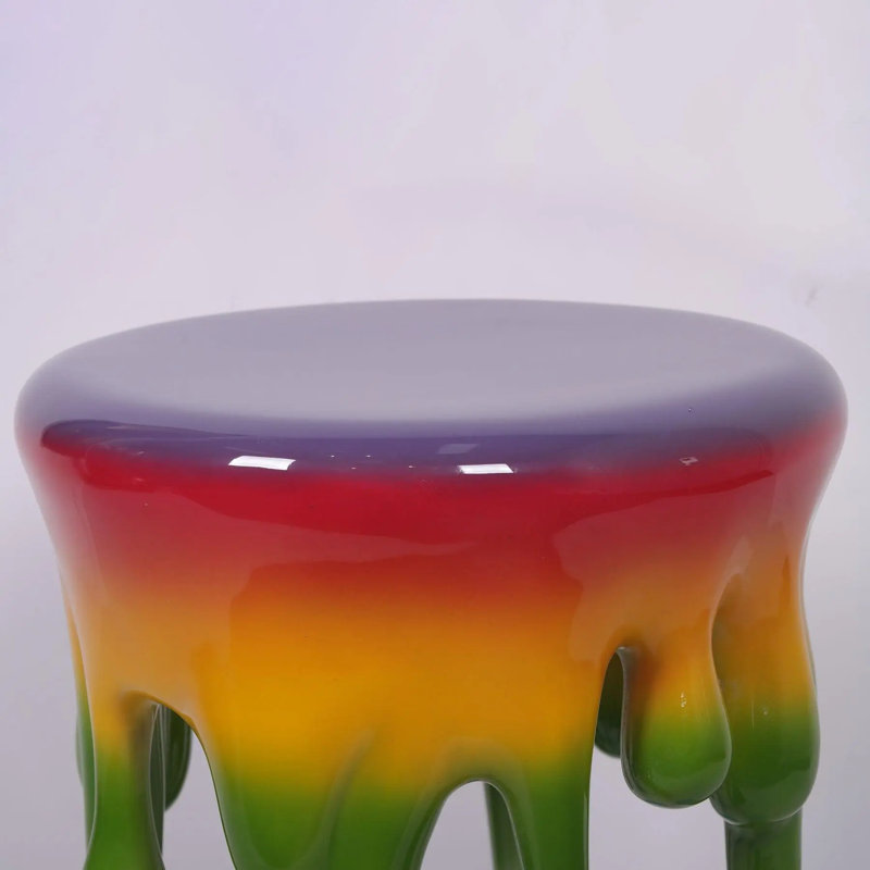 Statue de la table d'appoint Rainbow
