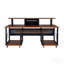 Bureau de musique cerise et finition noire