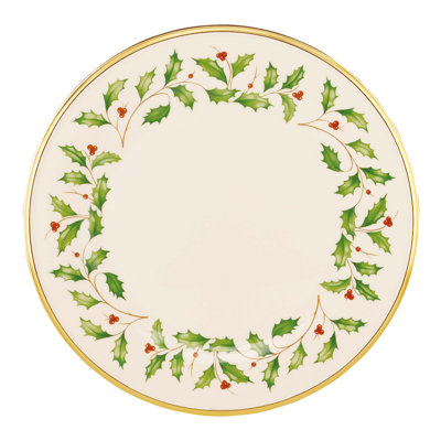 Assiette plate 10,5 po Lenox Holiday