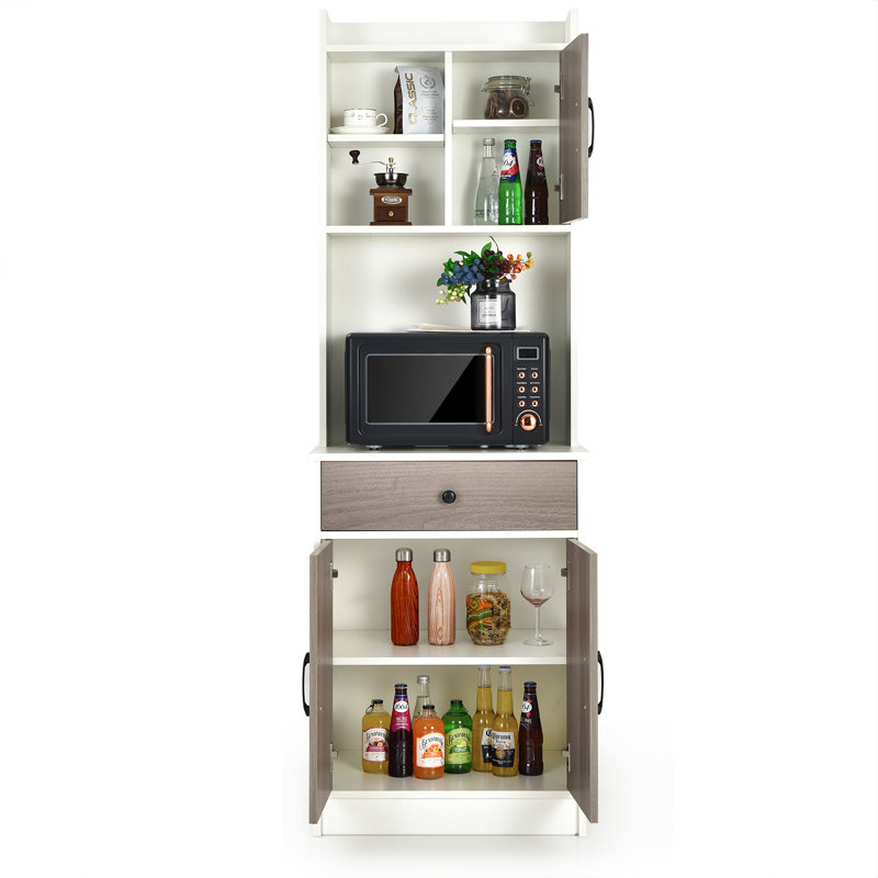 Reimers Kitchen Pantry, White