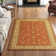 Tapis rouge brique Niles