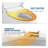 Smart Toilet With Bidet Seat, Heated Seat, Foot Sensor Auto Open Lid, Remote Control, Night Light, And Automatic Flush