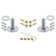 Deco Plate with Decorative Keyhole and Deco Door Knob