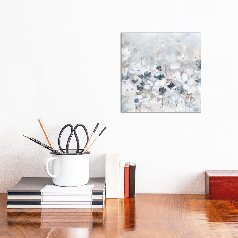 «Dreamy Fields» par Carol Robinson - impression sur toile tendue, H 12 po x l 12 po x P 0,75 po