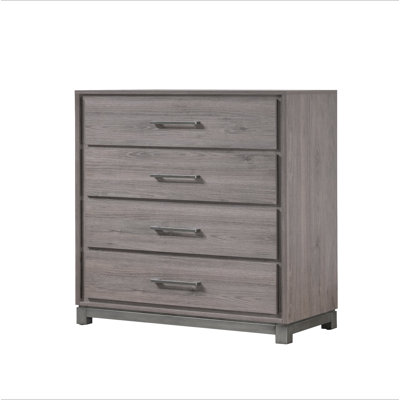Commode de rangement contemporaine à 4 tiroirs 1Pc