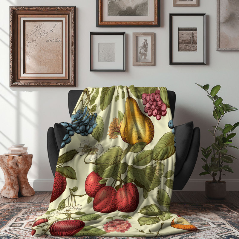 Doux teintes - couverture de qualité supérieure 1 pièce, Lit simple