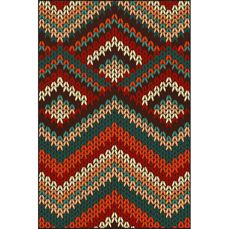 Tapis tissé en forme de croix et lavable, Tapis de couloir 3 pi 3 po x 6 pi 7 po