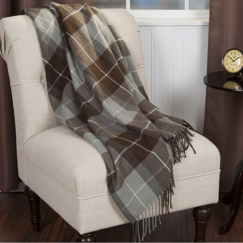 Throw Blanket - 50x60 Machine-Washable Cashmere-Like Throw for Sofas, Beds, and Chairs - Blankets for Room Decor by Lavish Home