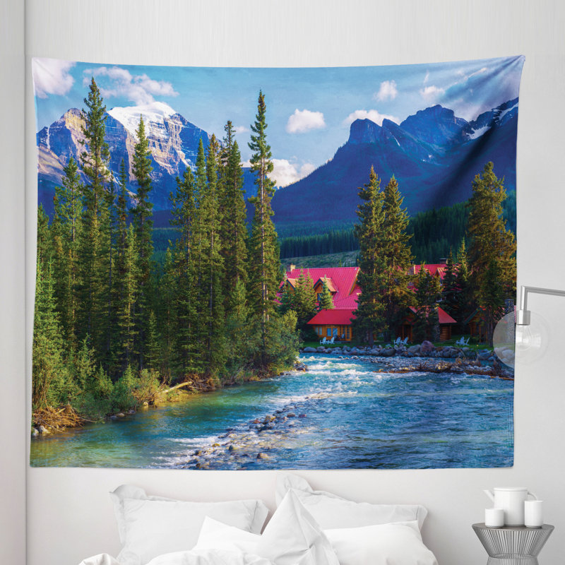 Microfiber Tapestry, 264.16cm H x 223.52cm W