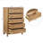 Commode 5 tiroirs Bottesford-288583042