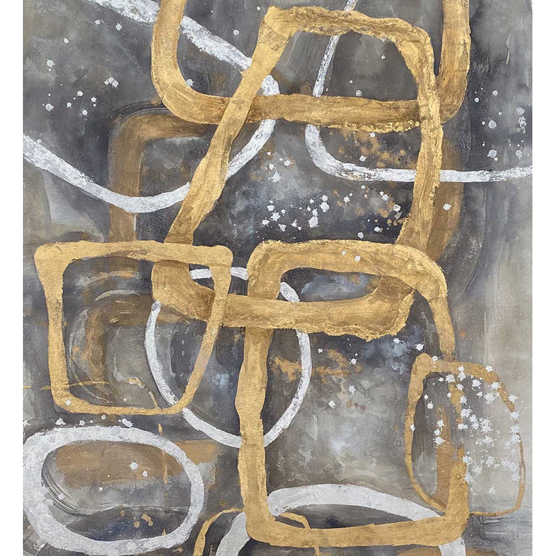 Berna Chains - Single Picture Frame Painting on Canvas