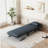 31.5-inch convertible chair bed, a three-fold sofa bed with adjustable backrest and pillow, a sturdy steel frame休闲lounge chair sofa, suitable for homes and offices, a comfortable recliner.-30540974