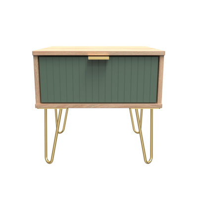 Beranda 45cm W Manufactured Wood Bedside Table
