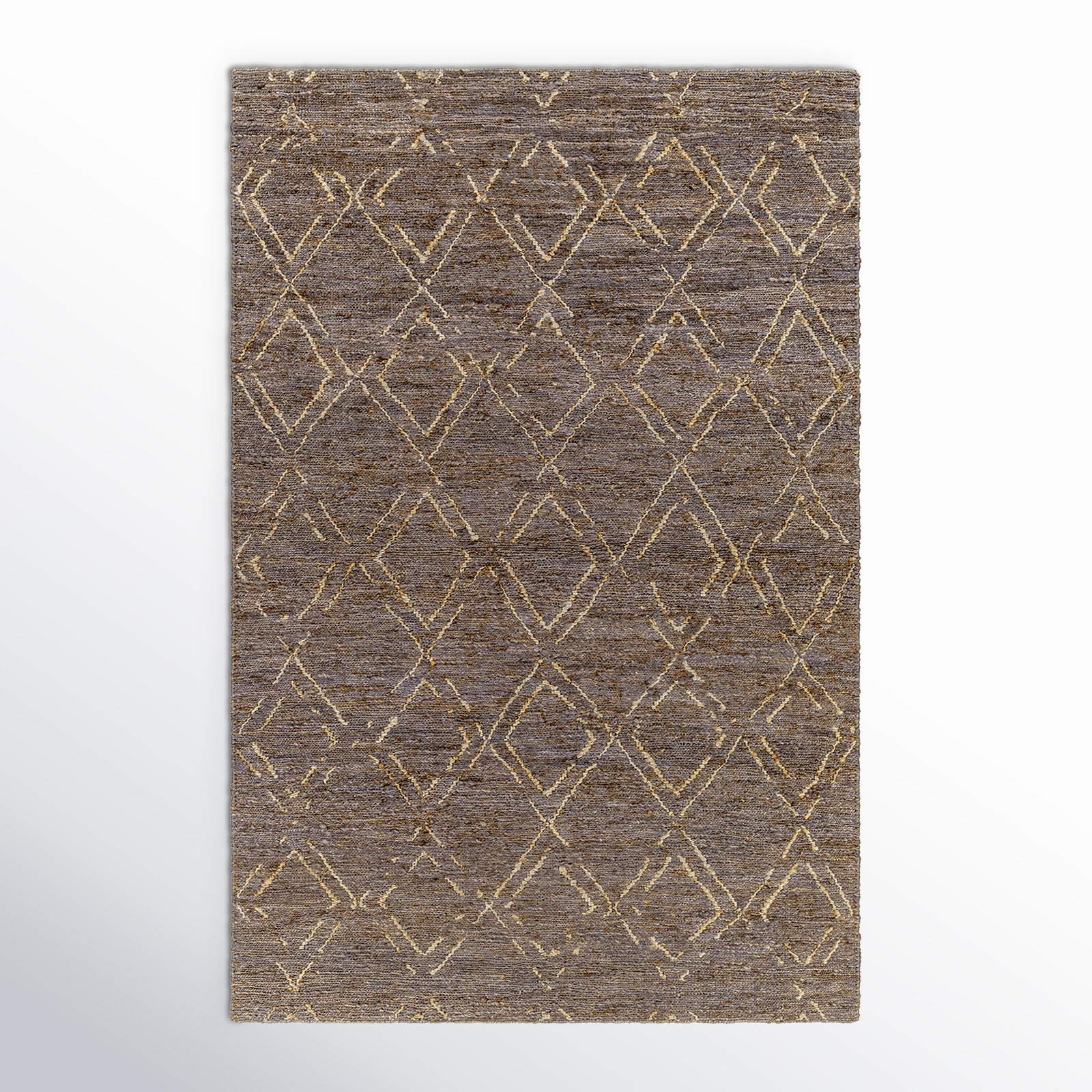 Pemberley Hand-Woven Moroccan Jute Rug, Rectangle 6' x 9'