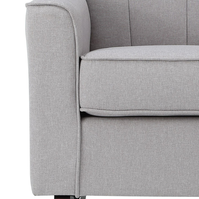 Chaise berçante en lin