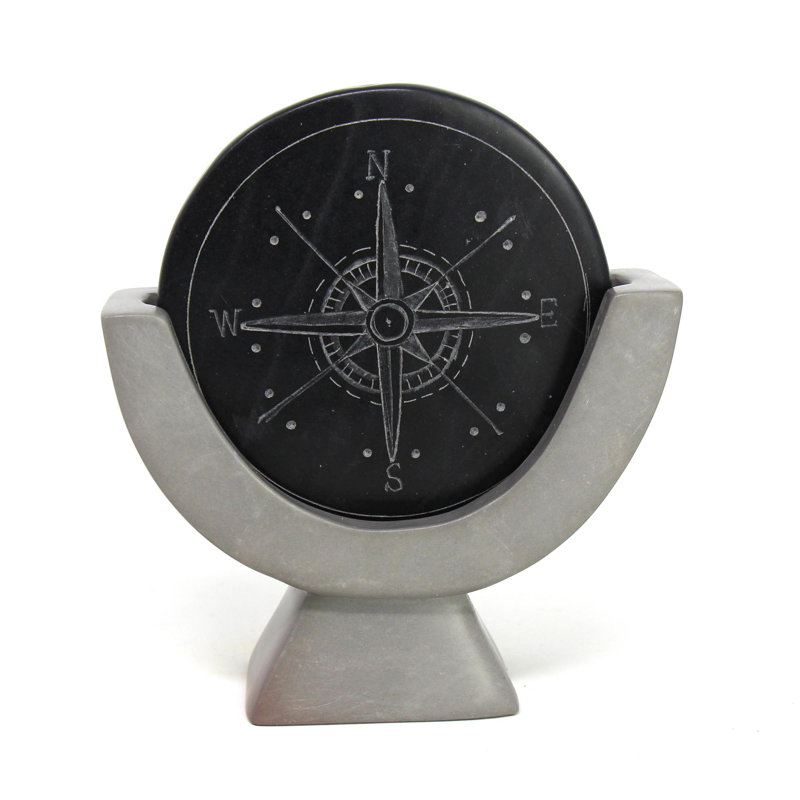 Sculpture Hasan Compass, gris