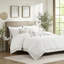 Housse de couette 100% coton de qualité attrayante en chenille naturelle-120258316-120258319