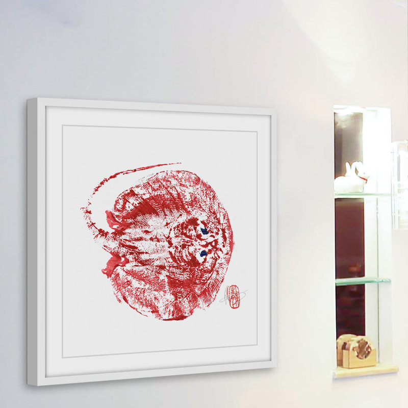 Andrew Clay - Single Picture Frame Print, 51cm H x 51cm W x 3.81cm D