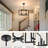 6-Light Dimmable Geometric Square/Rectangle Chandelier-18905008