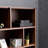 European style all solid wood bookcase