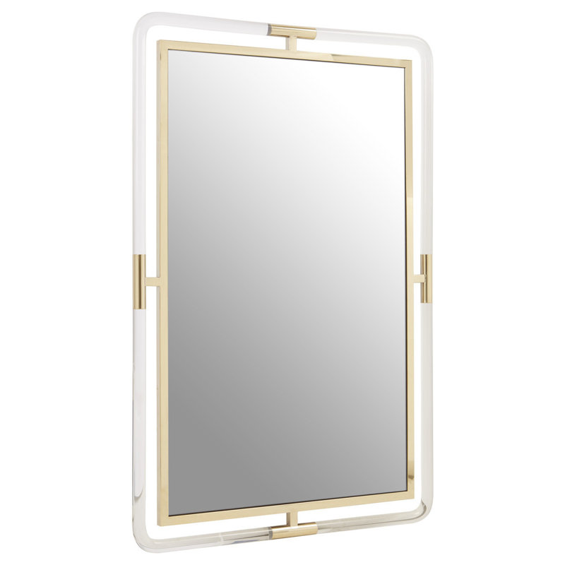 Joshua Metal Flat Wall Mirror
