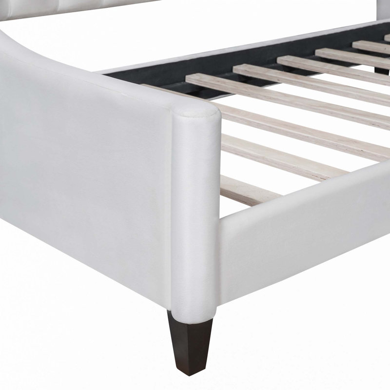 Lit de jour Modern Luxury, Beige, Lit simple