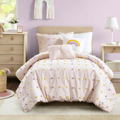 Édredon simple / simple en coton TG, rose, coussins décoratifs rembourrés, -, effort minimum de nettoyage 4 pièces rose pour TG, rembourrage, lavable à la machine