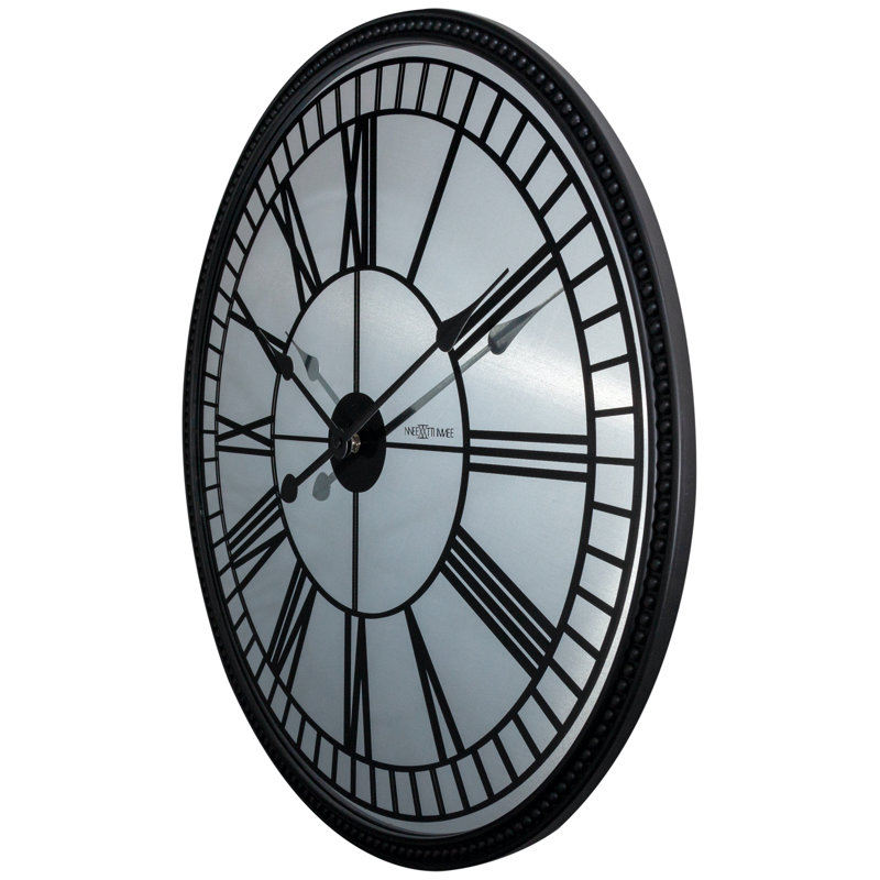 Glass Wall Clock