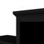 Meuble télé minimaliste avec pont, console de télévision moderne pour téléviseur de 70 po ou moins, meuble télé multifonctionnel avec porte en verre trempé-1374965225
