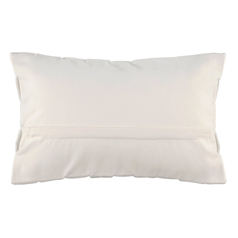 Rectangular Throw Cushion Cover, Cream