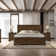 Ailany Traditional Wood Panel Bed