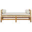 Banc en bois de teck Cryslene