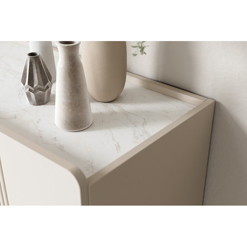 Bodhe 200cm Sideboard, Cashmere/Gold