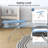 Height-adjustable Ironing Board Iron Table with 4 Legs-115701742