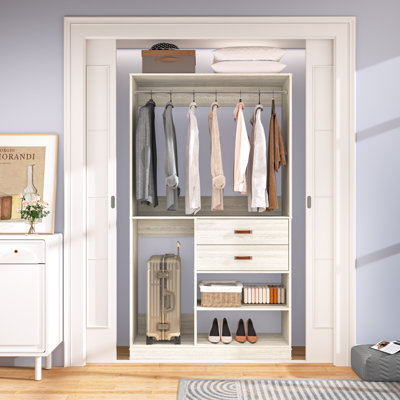 Justin 40'' Freestanding Closet System