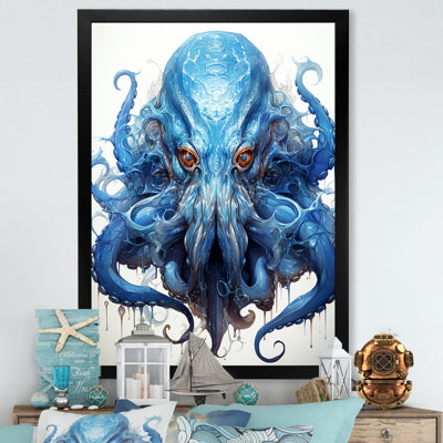 Pieuvre, céphalopode azur