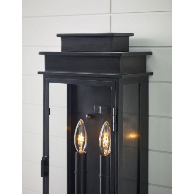 Chapman & Myers Linear Lantern Tall, Bronze