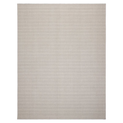Gray Hand-Woven Herringbone New Zealand Wool Oriental Rug Multi Sizes